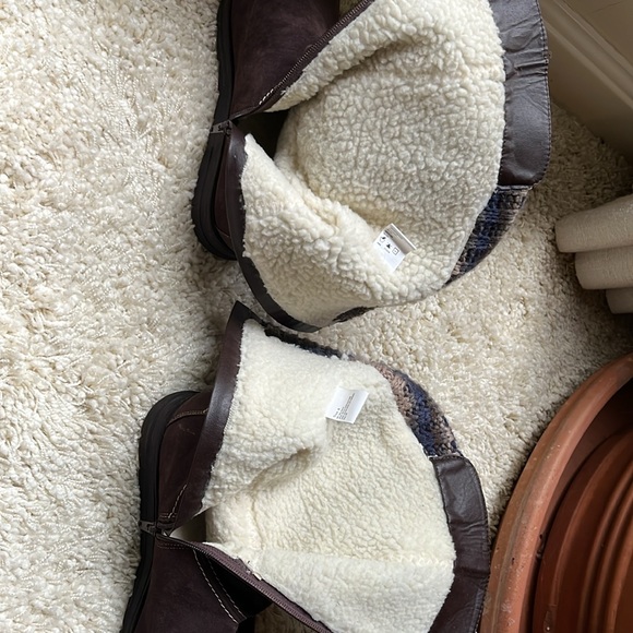 Mukluks Knit & Faux Suede Boots Sz8 - Picture 13 of 16